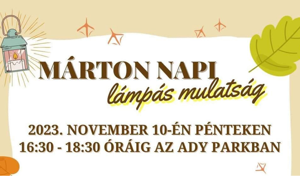 M&aacute;rton napi l&aacute;mp&aacute;s mulats&aacute;g