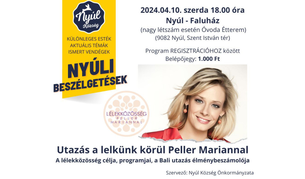 Ny&uacute;li Besz&eacute;lget&eacute;sek 5/4 - Peller Mariannal