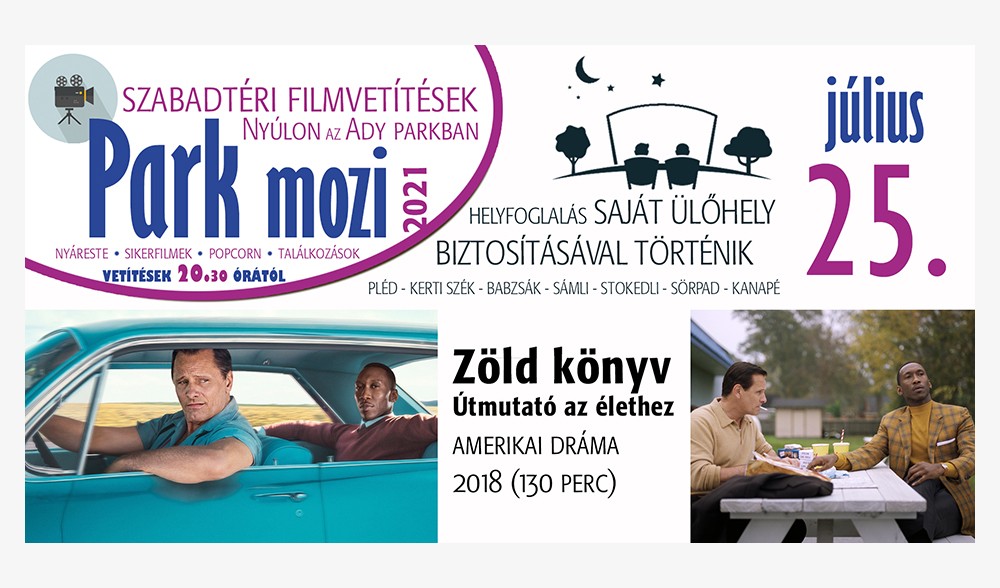 Park mozi - Z&ouml;ld k&ouml;nyv - &Uacute;tmutat&oacute; az &eacute;lethez