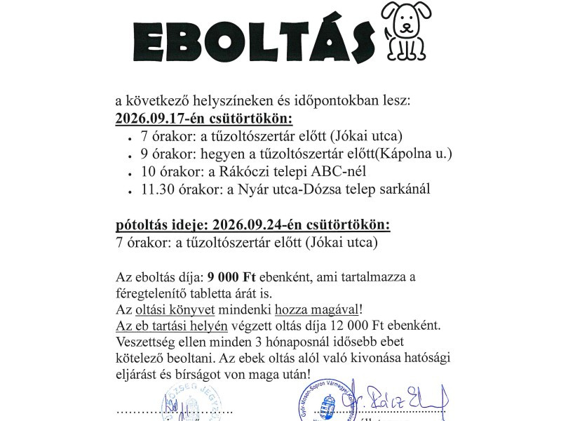 Ebolt&aacute;s 2026