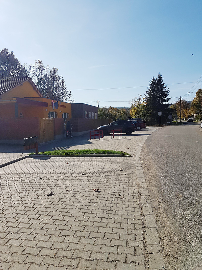 Településközponti parkoló kialakítása Nyúl községben